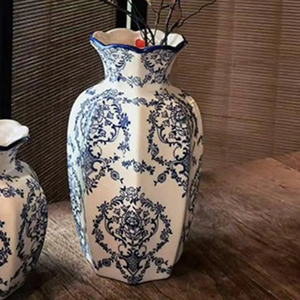 Ceramic Flower Vase Flower Arrangement Decoration Versatile Traditional For Decoration Living Room Flower Arrangement Porch