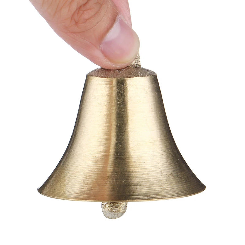 1 Pcs Cow Horse Sheep Grazing Copper Bells Large Thickened Cattle Sheep Antique Bells Animal Prevent The Loss Zinc Alloy Bells
