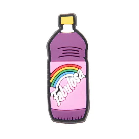 New Custom Wine bottles PVC Shoe Accessories Garden Shoe Decorations Fit For Girls Boys Adults Birthday Gifts