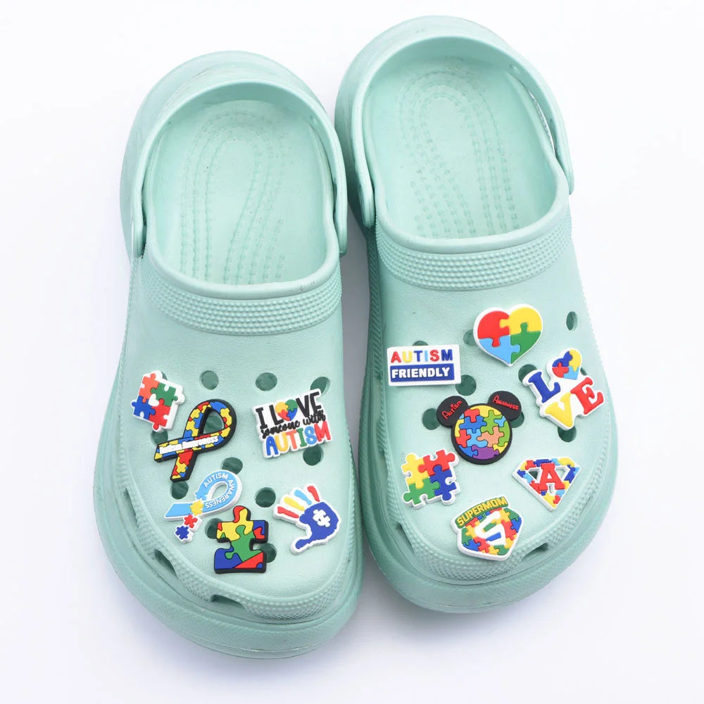 New Custom Wine bottles PVC Shoe Accessories Garden Shoe Decorations Fit For Girls Boys Adults Birthday Gifts