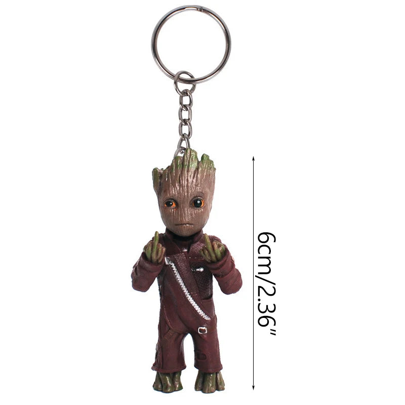 Modern Groot Flower Vase Cartoon Art Vases Flower Arrangement Home Living Room Decoration Simulation Plants Flower Pots Crafts