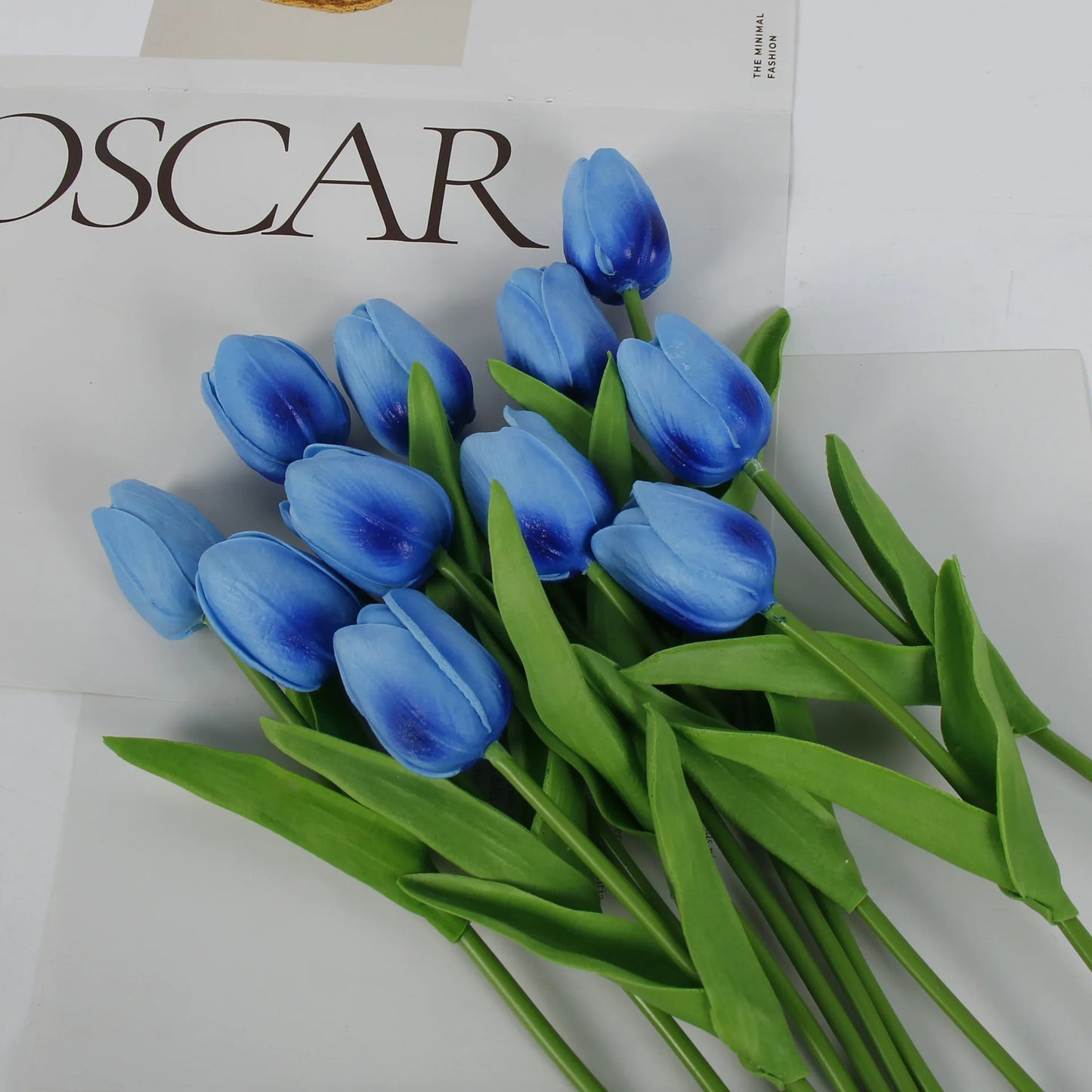 1/3/5/10pcs Tulips Artificial Flowers White Fake Tulips Bouquet Silicone Tulip Flower Home Decor Valentines Gift Wedding Bouquet