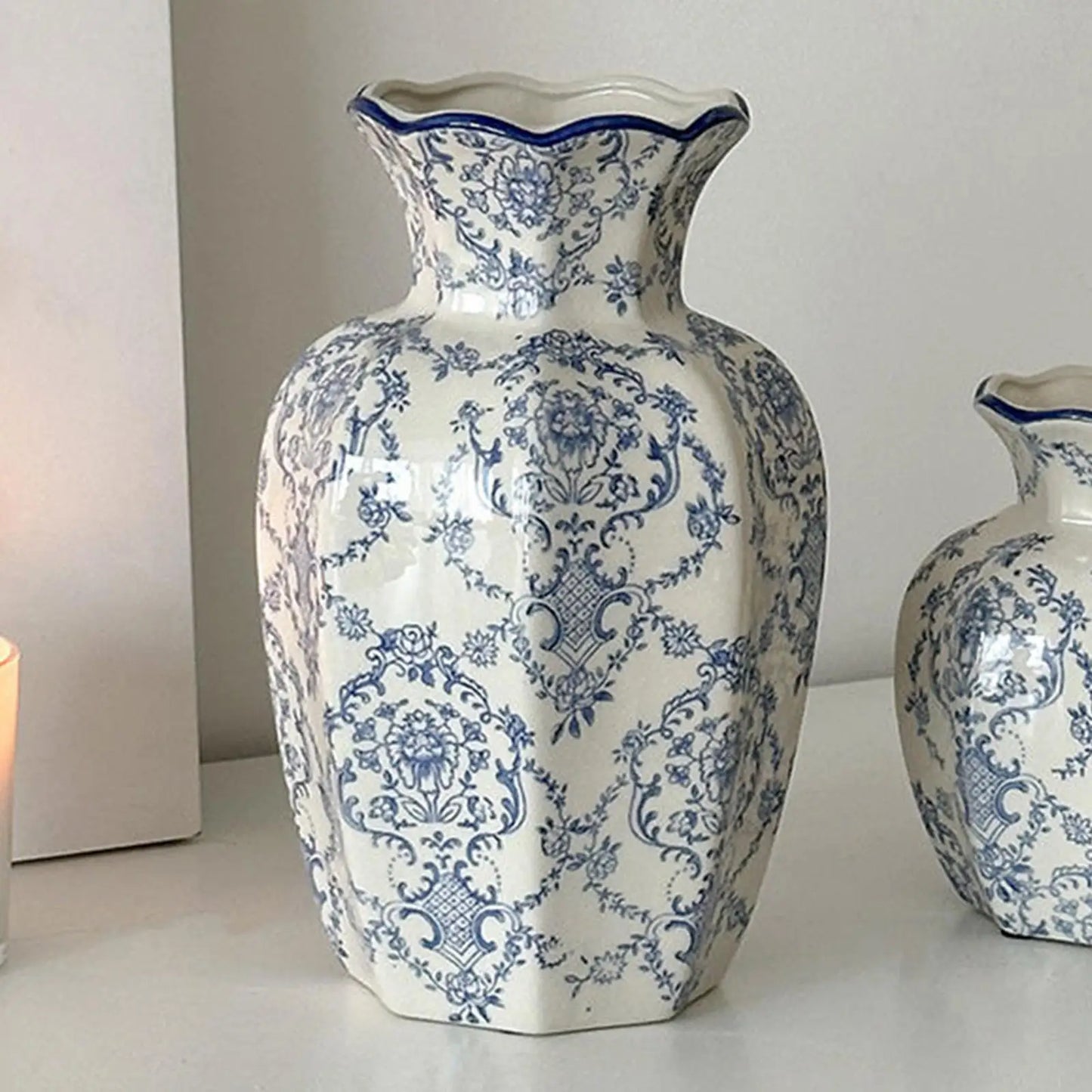 Ceramic Flower Vase Flower Arrangement Decoration Versatile Traditional For Decoration Living Room Flower Arrangement Porch