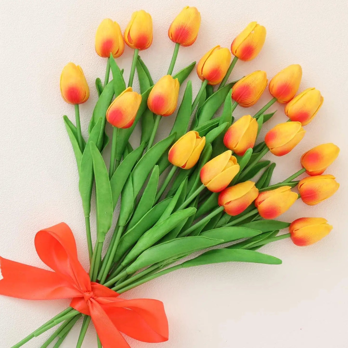 1/3/5/10pcs Tulips Artificial Flowers White Fake Tulips Bouquet Silicone Tulip Flower Home Decor Valentines Gift Wedding Bouquet