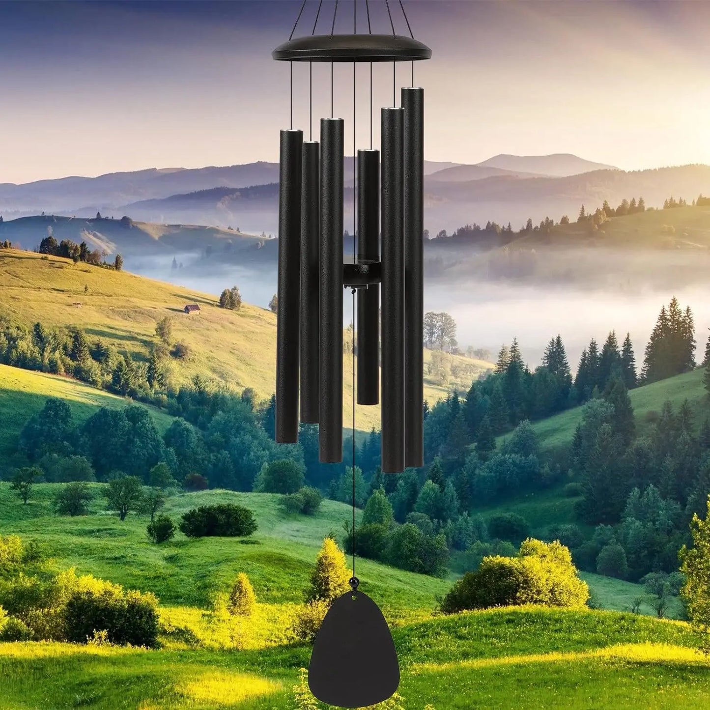 26 Inch Outdoor Wind Chimes Create an Atmosphere for Outdoor Decoration of Farmhouses Terraces Gardens Front Porch and Balconies
