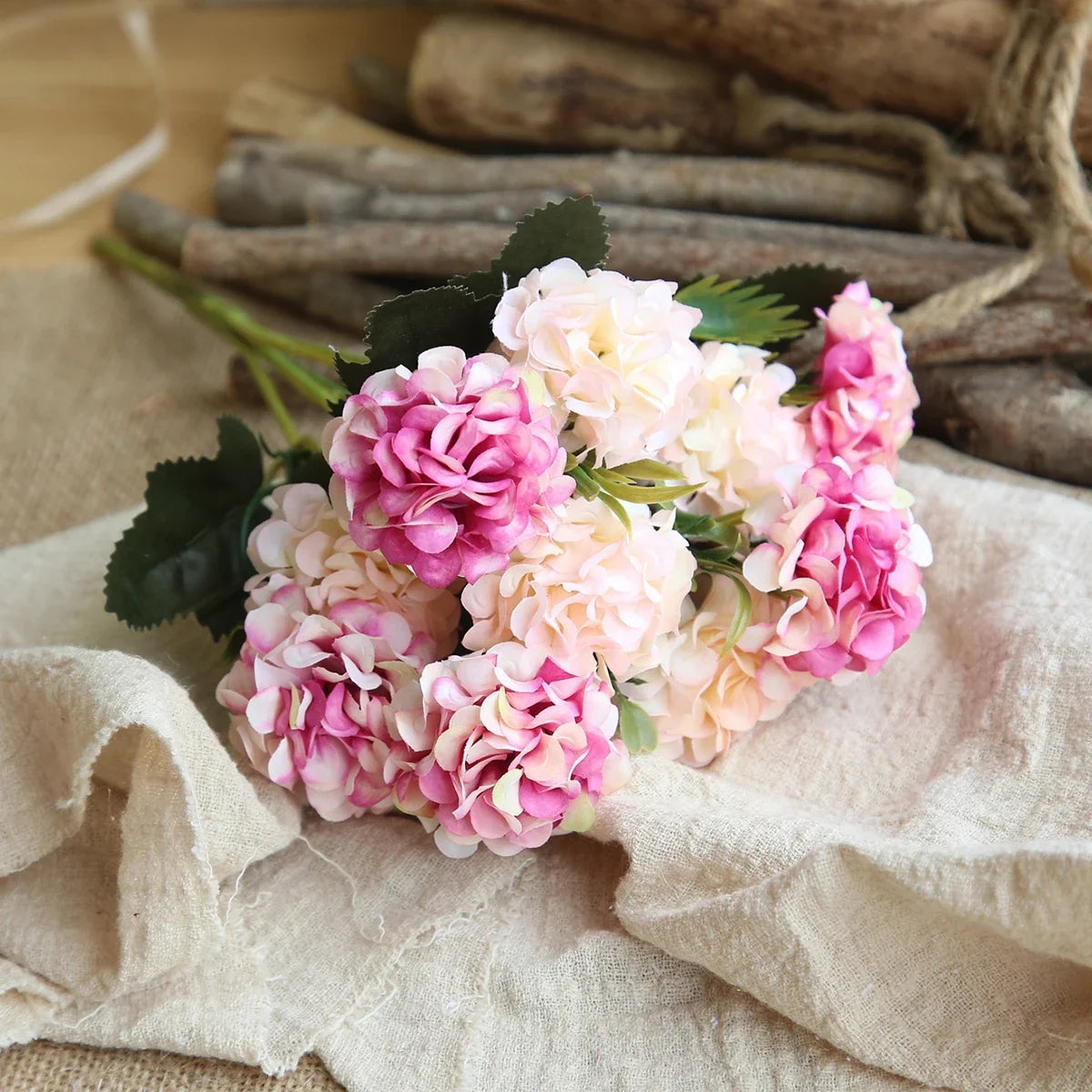 1 Bouquet purple Artificial Flowers Peony Tea Rose Autumn Silk Fake Flowers for DIY Living Room Home Garden Wedding Decoration