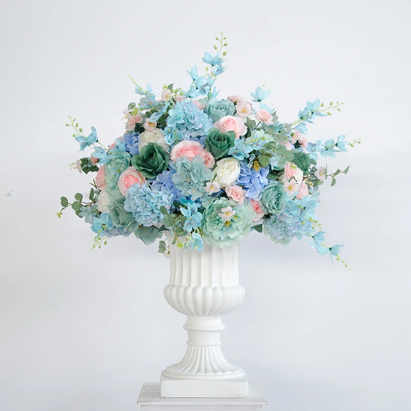 30/40/55cm artificial table decoration flower ball silk Roman flower pot wedding decoration guide road photography flower row