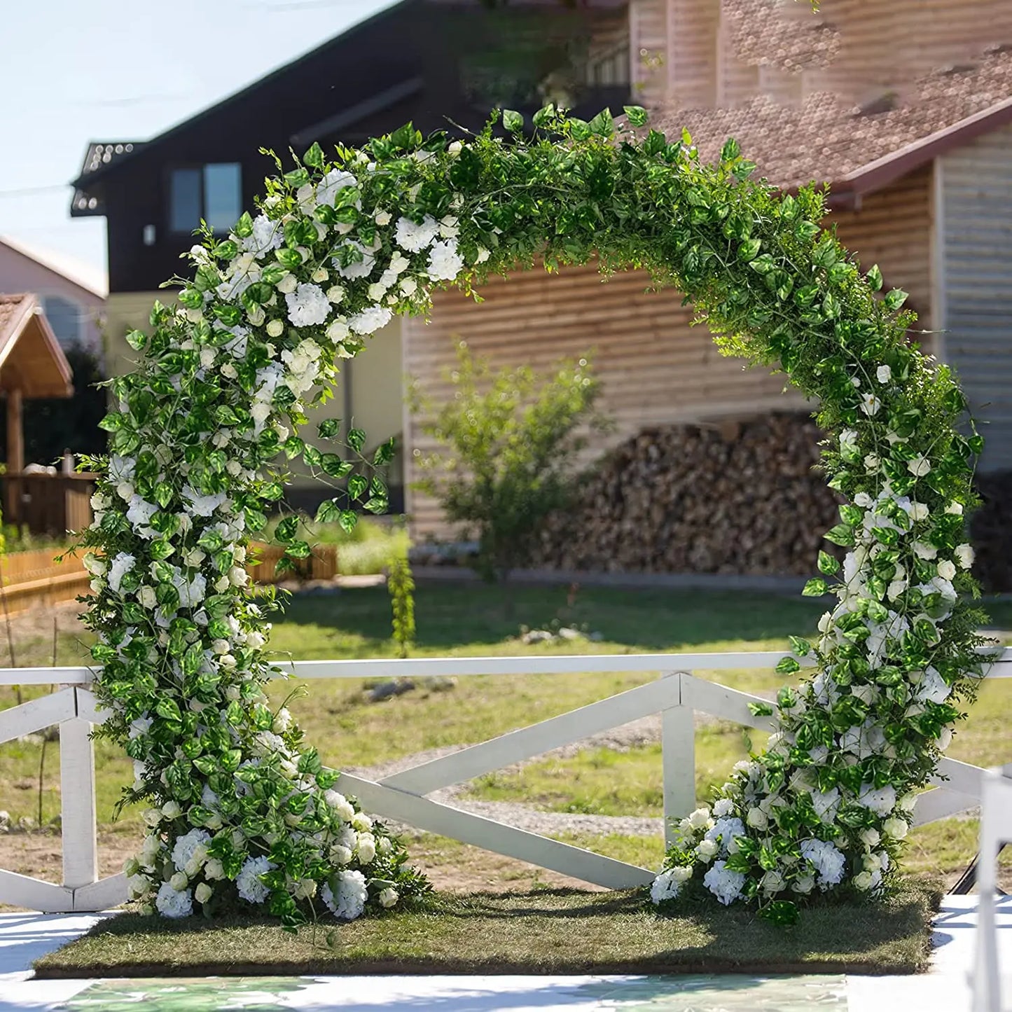 1/3/6/12pcs,Realistic Artificial Ivy Leaves Garland - Artificial Plants & Greenery for Weddings, Parties, Home Decor