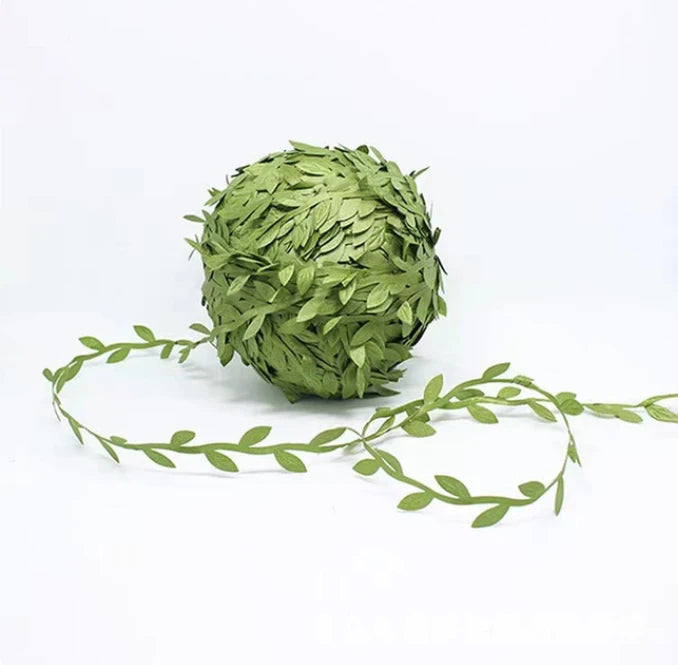 1/2/6Piece Artificial Vine Home Decor Artificial Ivy Leaf Garland Plants Vine Fake Foliage Flowers Creeper Green Ivy Wreath