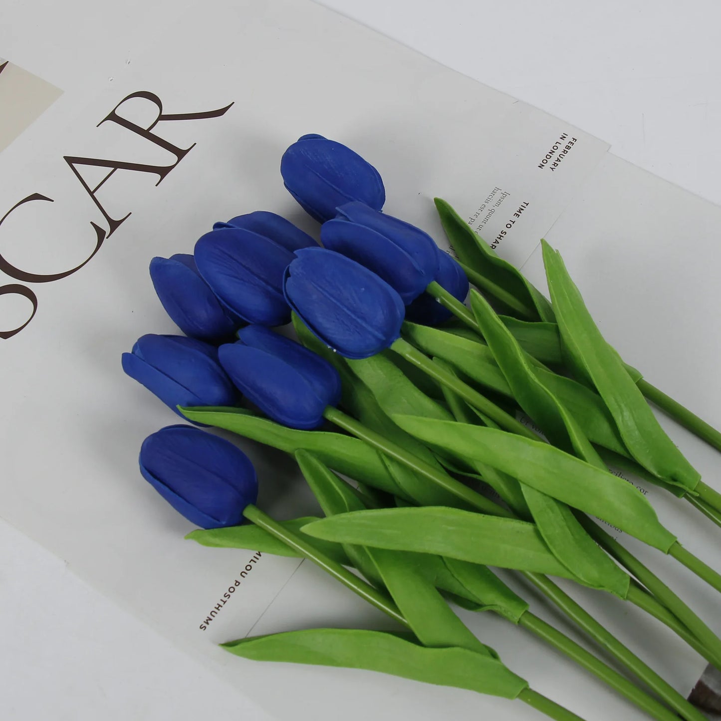 1/3/5/10pcs Tulips Artificial Flowers White Fake Tulips Bouquet Silicone Tulip Flower Home Decor Valentines Gift Wedding Bouquet