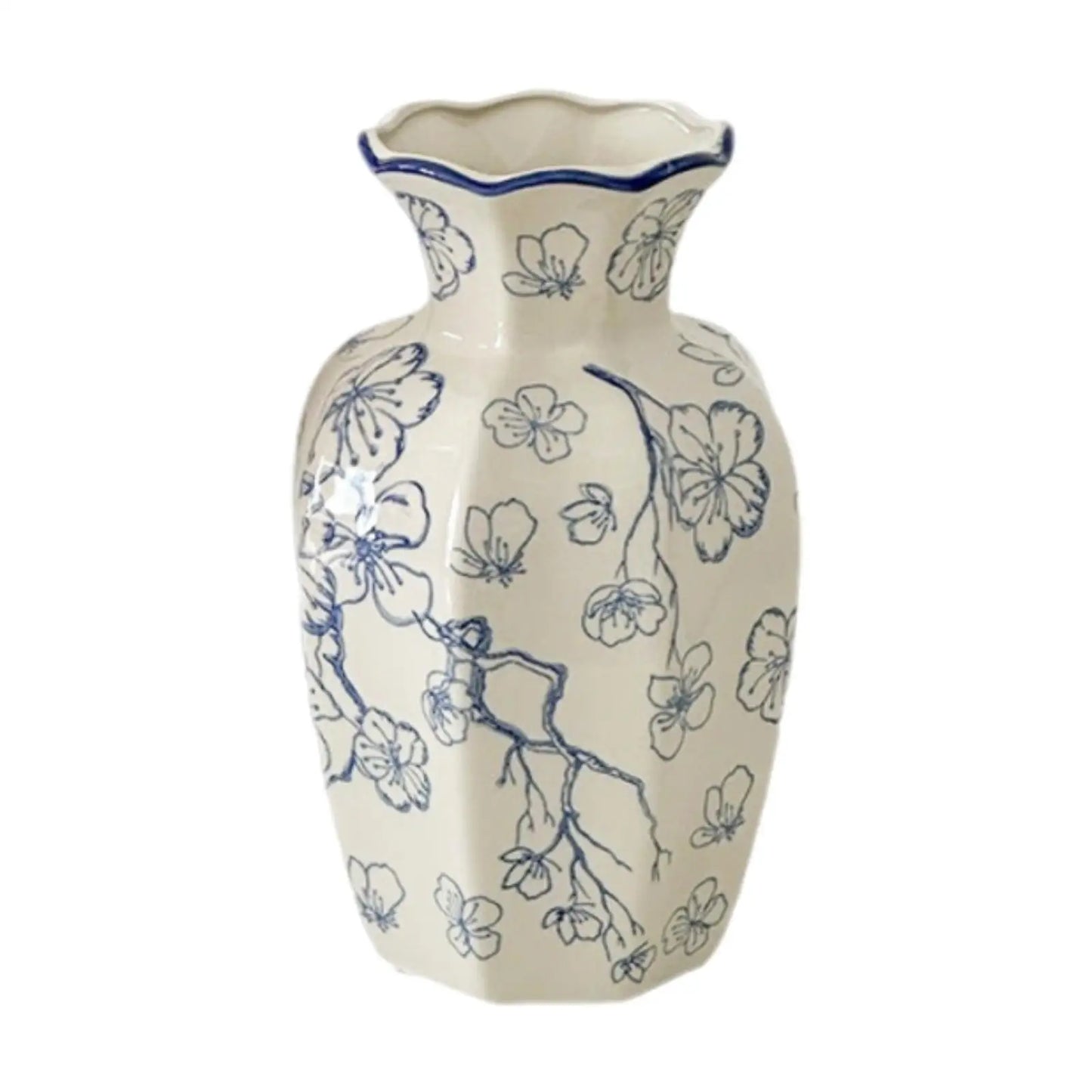 Ceramic Flower Vase Flower Arrangement Decoration Versatile Traditional For Decoration Living Room Flower Arrangement Porch