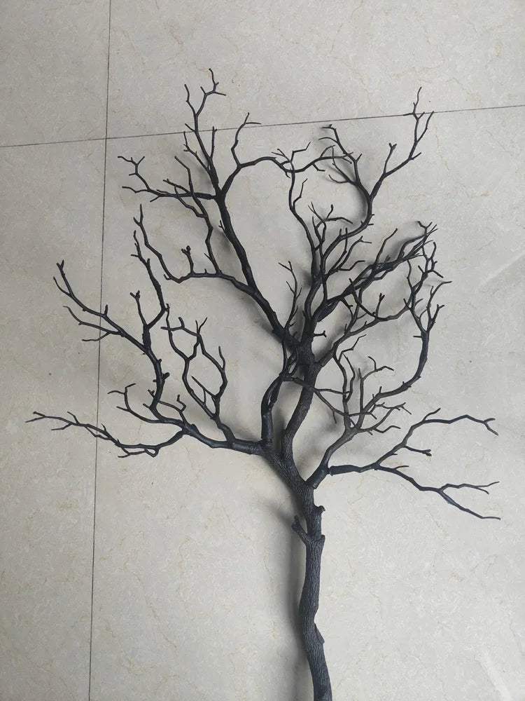1 PCS 70cm or 90cm Artificial Plant Green Blue White Plastic small Tree Dried Branch Plant Wedding Decoration home dec F322