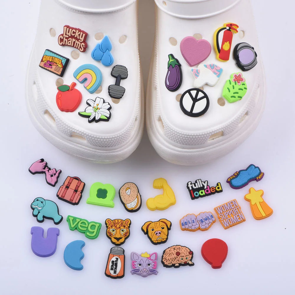 New Custom Wine bottles PVC Shoe Accessories Garden Shoe Decorations Fit For Girls Boys Adults Birthday Gifts