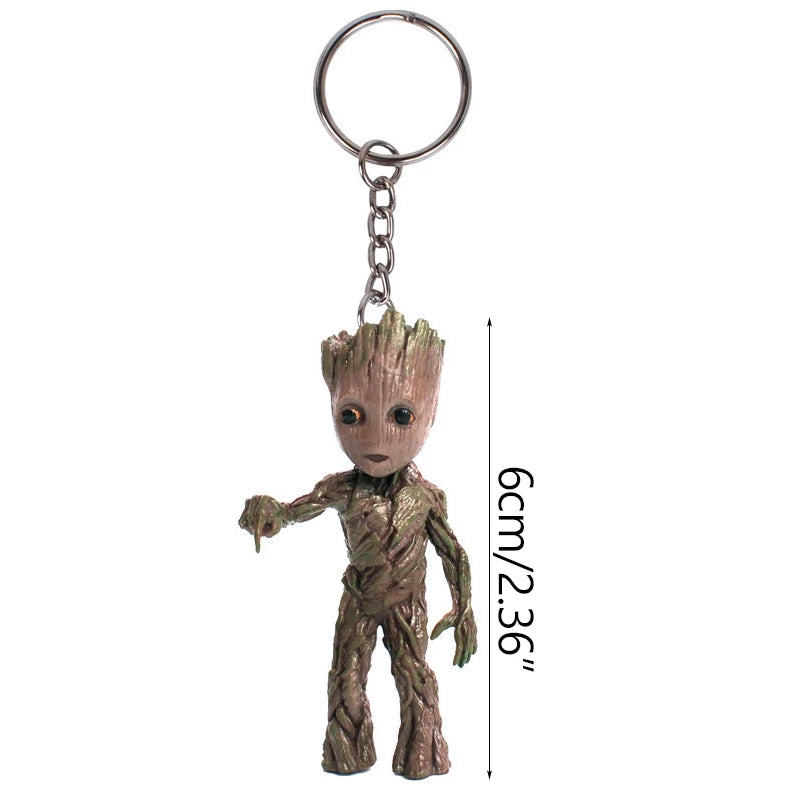 Modern Groot Flower Vase Cartoon Art Vases Flower Arrangement Home Living Room Decoration Simulation Plants Flower Pots Crafts