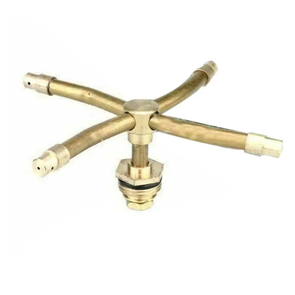 2/3/4 Arm Automatic Rotary Sprayer 360 Degree Rotation Brass Lawn Irrigation Sprinkler Heads Garden Accessories Watering Nozzle