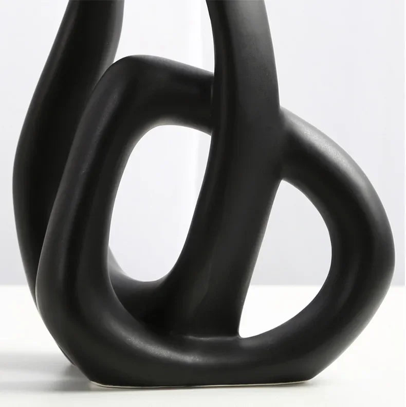 Heart-shaped ceramic vase Living Room Bedroom Dining Room Office Hotel Decoration Home decoration Flower arrangement