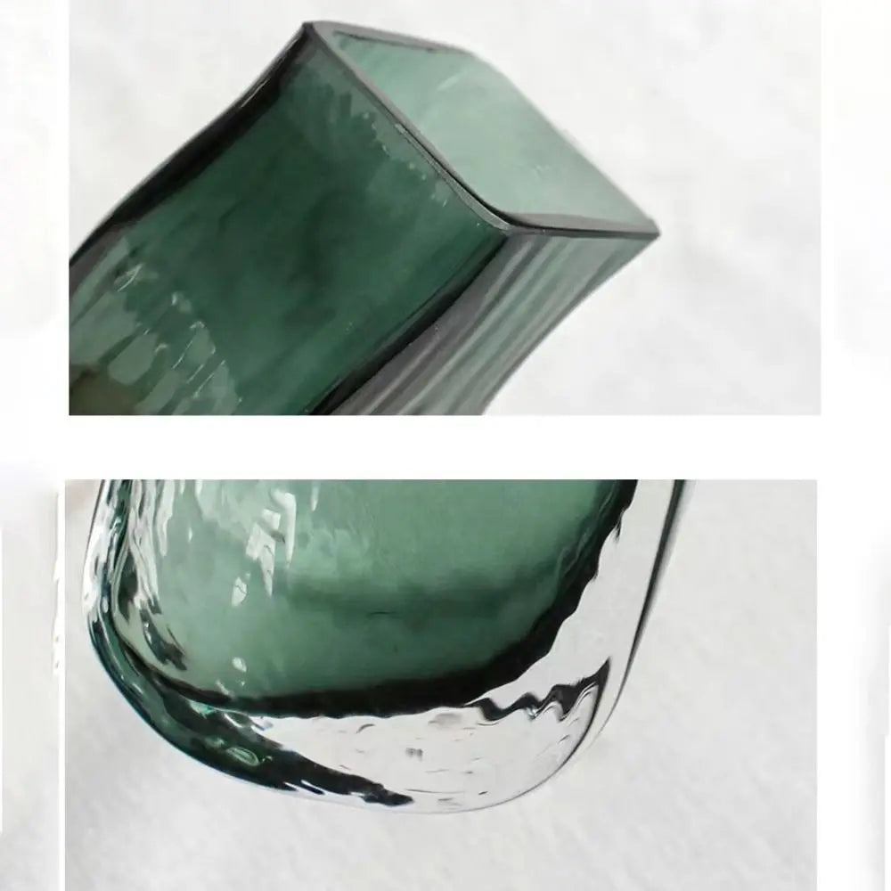 Home Decor Wooden Glass Vase Creative Transparent Hydroponic Flower Holder Exquisite Removable Flower Pot Gift