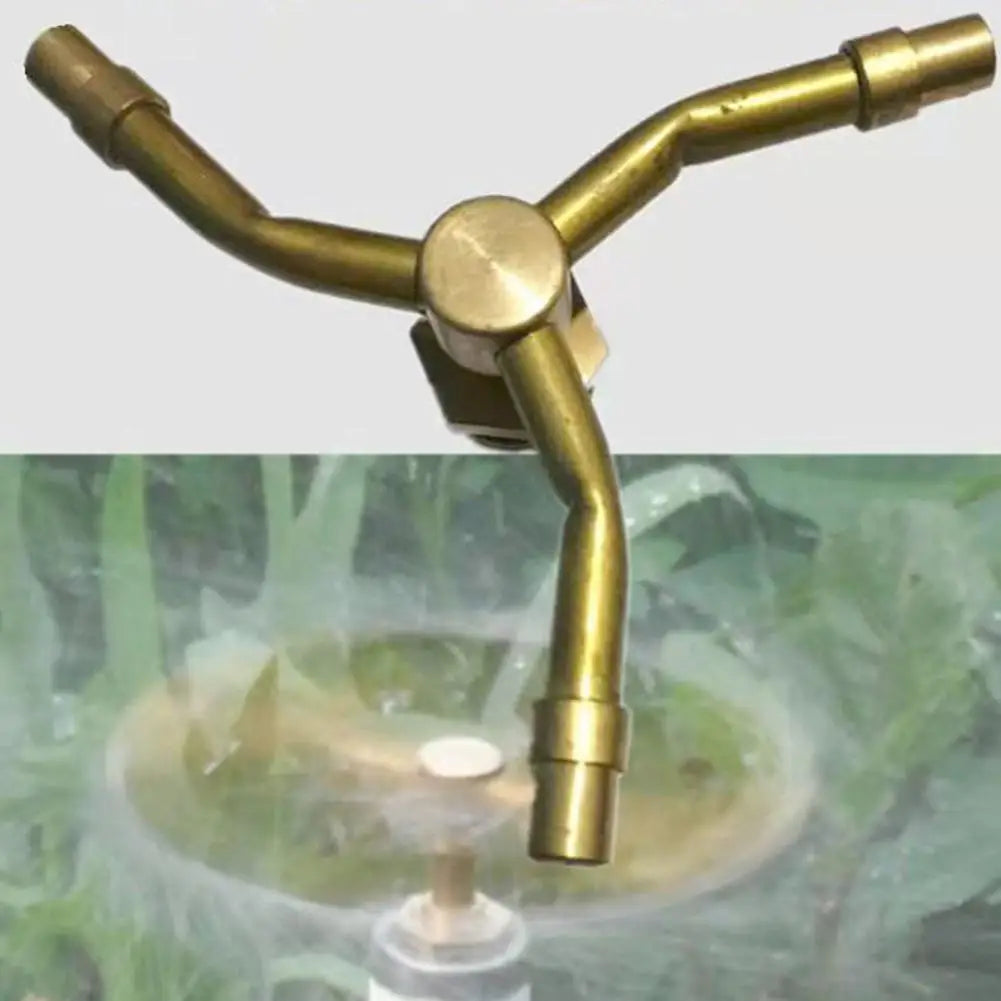 2/3/4 Arm Automatic Rotary Sprayer 360 Degree Rotation Brass Lawn Irrigation Sprinkler Heads Garden Accessories Watering Nozzle