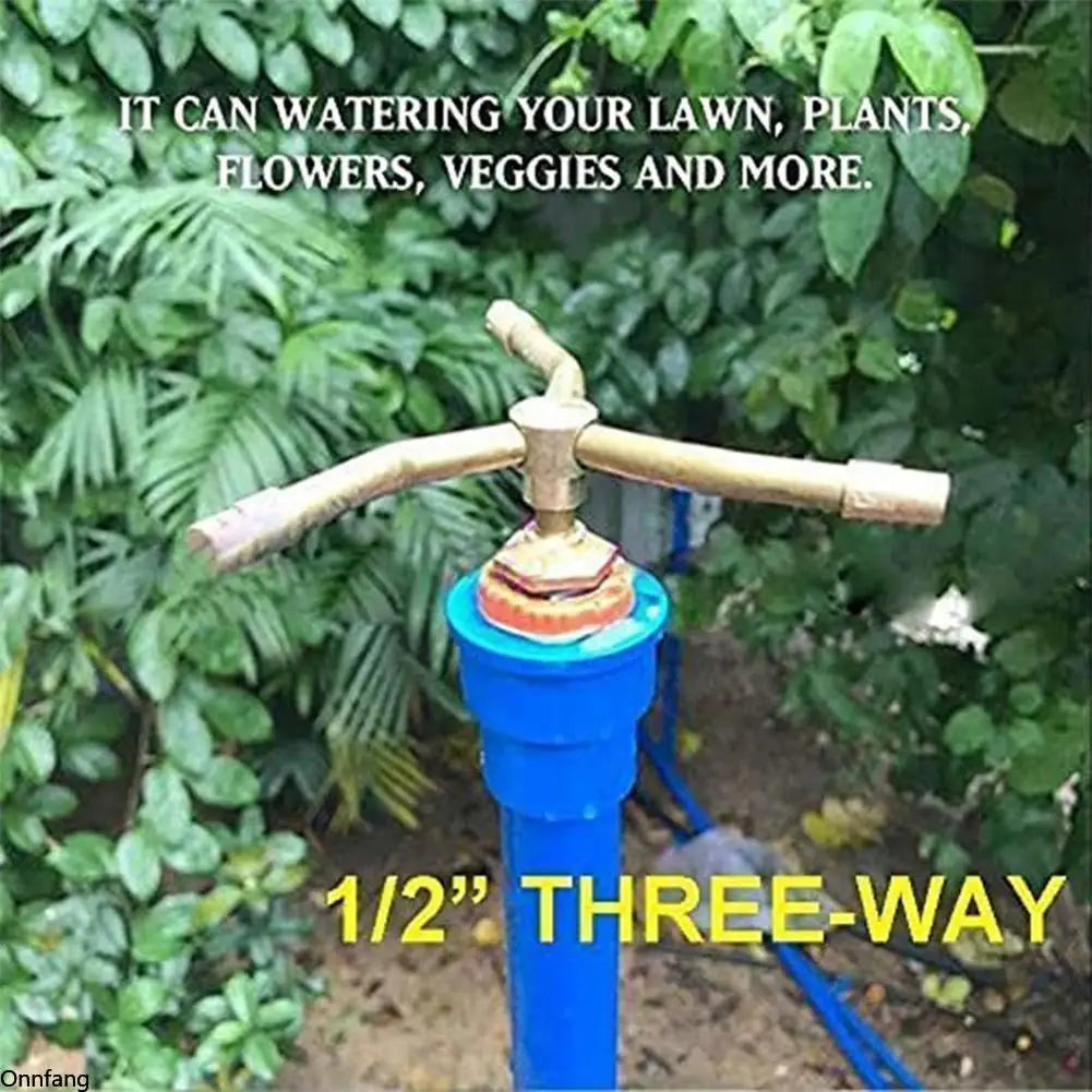 2/3/4 Arm Automatic Rotary Sprayer 360 Degree Rotation Brass Lawn Irrigation Sprinkler Heads Garden Accessories Watering Nozzle