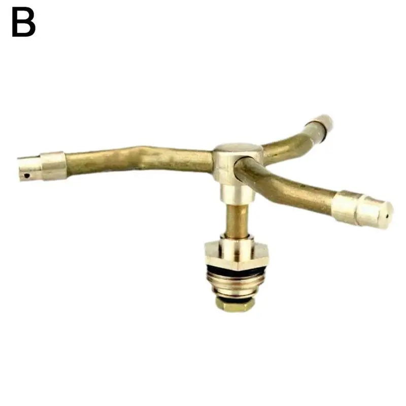 2/3/4 Arm Automatic Rotary Sprayer 360 Degree Rotation Brass Lawn Irrigation Sprinkler Heads Garden Accessories Watering Nozzle