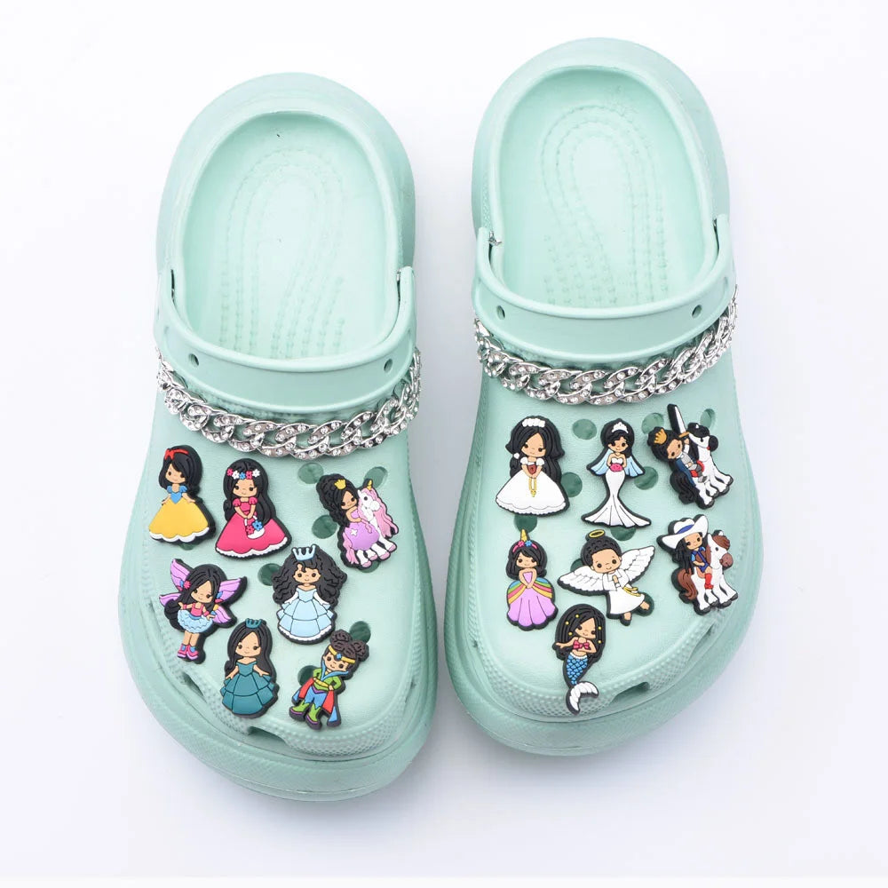 New Custom Wine bottles PVC Shoe Accessories Garden Shoe Decorations Fit For Girls Boys Adults Birthday Gifts