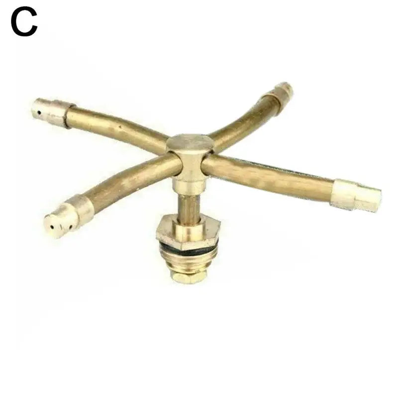 2/3/4 Arm Automatic Rotary Sprayer 360 Degree Rotation Brass Lawn Irrigation Sprinkler Heads Garden Accessories Watering Nozzle