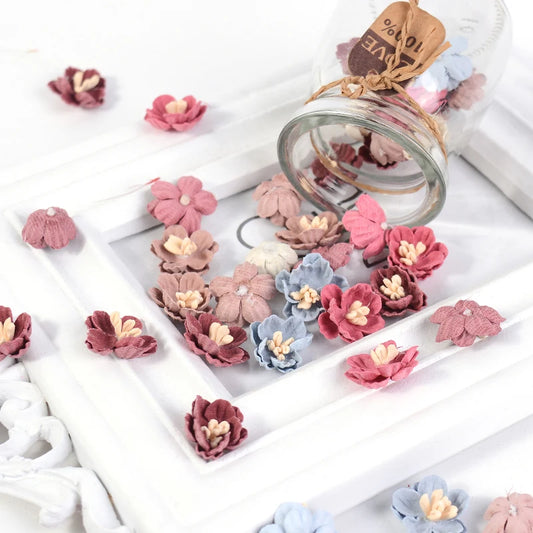 10/20Pcs Artificial Flower Silk Rose Mini Flowers For Wedding Decorations DIY Wreath Headdress Accessories Clip Art Fake Flower