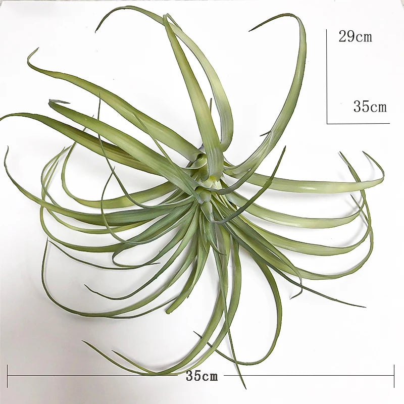Large Artificial Succulent Plants Fake Air Grass Plastic Aloe Big Tree Leaves Wall Hanging Plant For Home Wall Desk Garden Decor