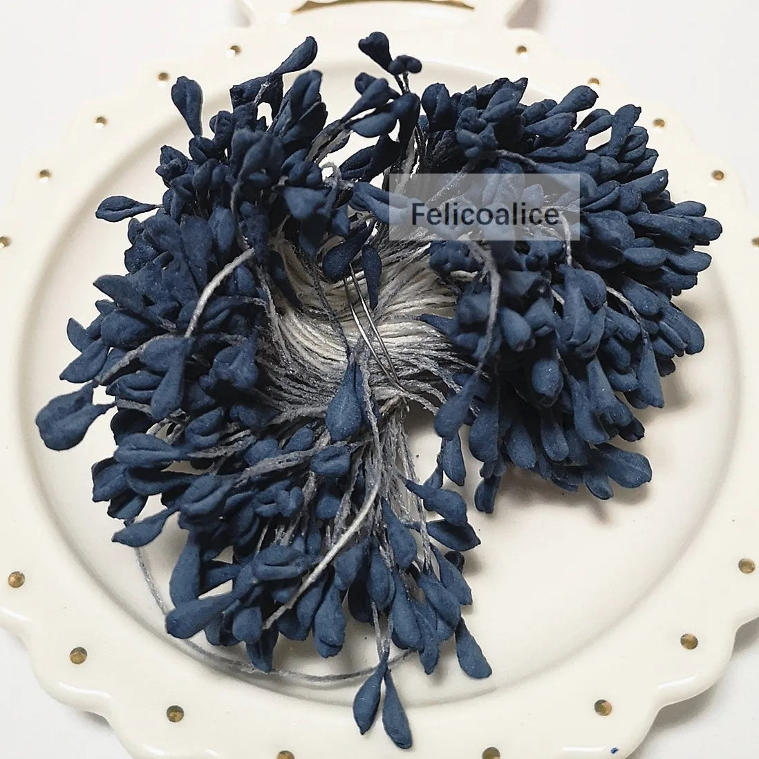 350pcs 5mm Mini Stamen Matte Handmade Artificial Flowers For Wedding Party Home Decoration DIY Flower Garland Craft Accessories