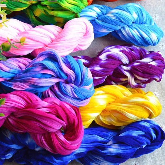 5pcs/Lot Tensile Stocking Is 2.0m Multicolor Flower Nylon Stocking Material Accessory Handmade DIY Nylon Flower