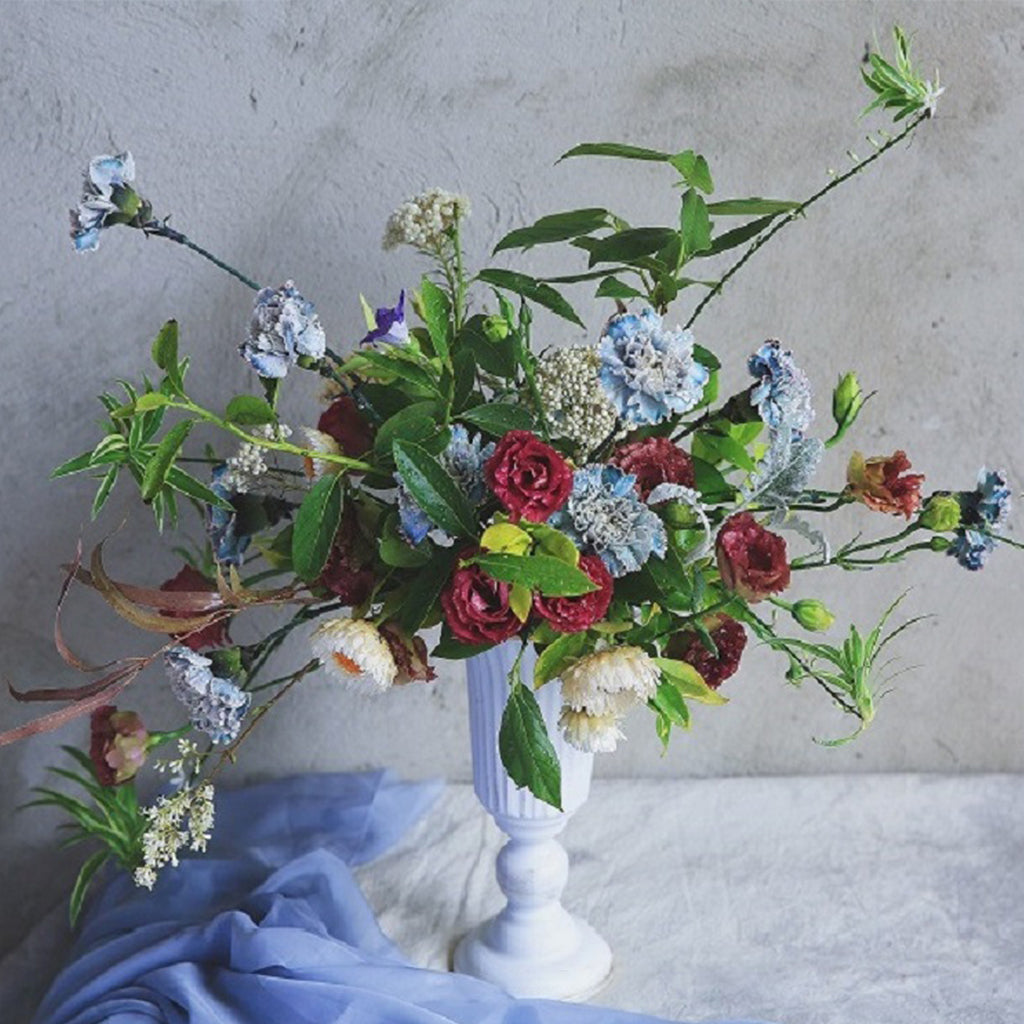 Decorative Flower Vase Metal Bowl Urn Plant Pot Dried Flower Filler Table Decors for Home Living Room Centerpieces Decor