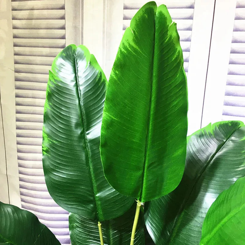 70-85CM Artificial Large Rare Palm Tree Banana Tree Green Simulated Plants  Garden Hotel Office Home Decoration Accessories