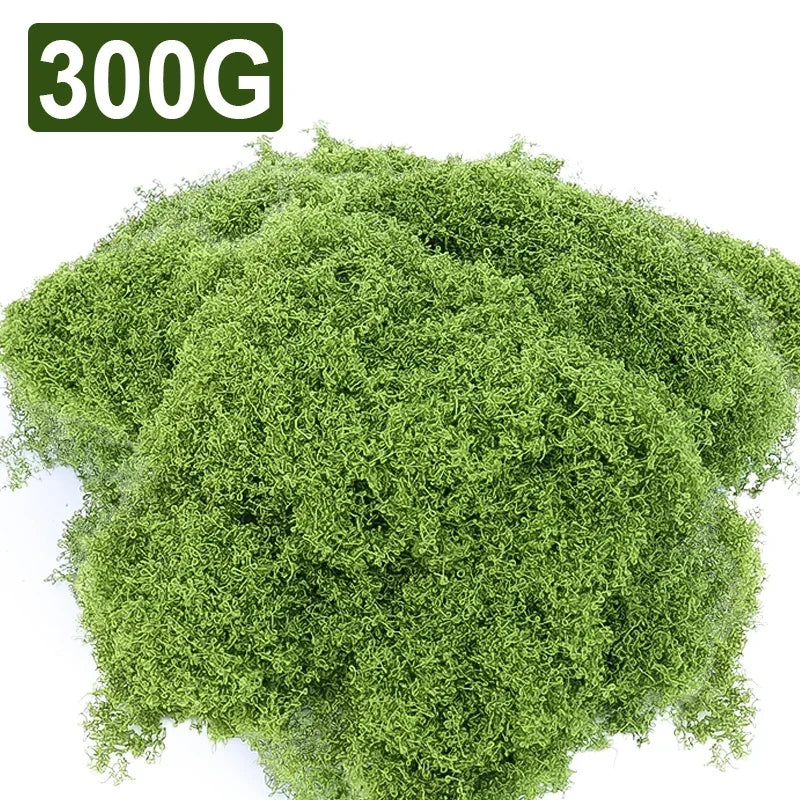 Eternal Life Moss Artificial Green Plants Fake Grass for Home Living Room Garden Mini Landscape Moss Decorations DIY Crafts 500g