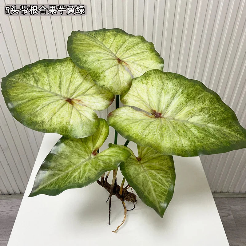 Artificial Flower Fake Plants Green Tree Bamboo Bonsai Outdoor Garden Wall Living Wedding Balcony Bedroom Leaves Home Decoration
