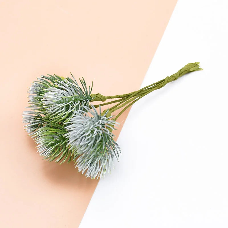 Artificial Plants for Home Wedding Decoration Silk Flowers for Scrapbooking Fake Plastic Decorative Christmas Wreat