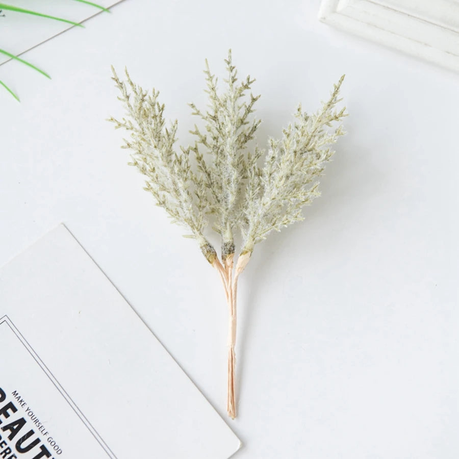 Artificial Plants Autumn Golden Silvery Fake Branch For Festival Tree Wreath Home Accessories Wedding Archway Decor Scrapbook