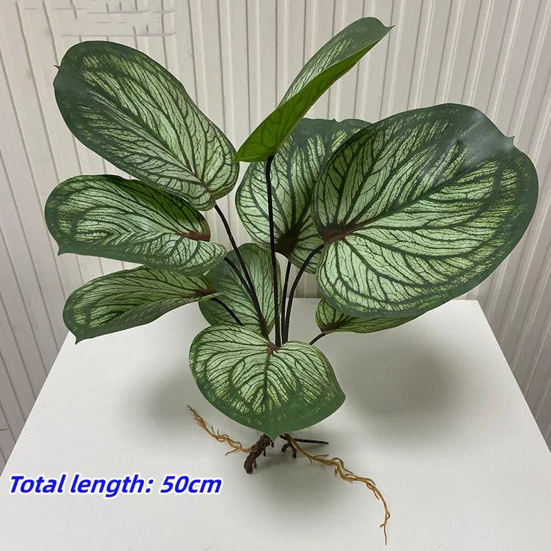 Artificial Flower Fake Plants Green Tree Bamboo Bonsai Outdoor Garden Wall Living Wedding Balcony Bedroom Leaves Home Decoration