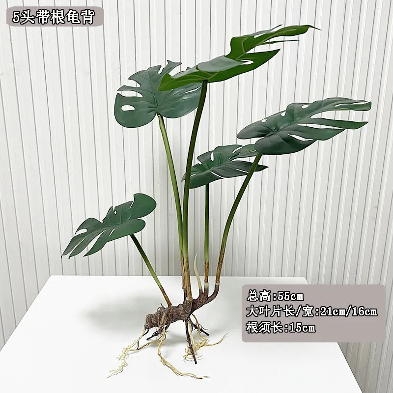 Artificial Flower Fake Plants Green Tree Bamboo Bonsai Outdoor Garden Wall Living Wedding Balcony Bedroom Leaves Home Decoration
