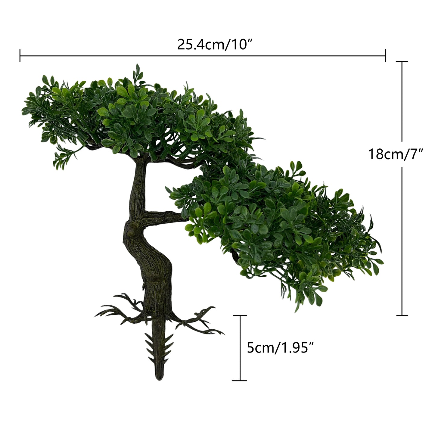 HXGYZP Bonsai Tree Artificial Plants Cypress Pine Tree With White Ceramic Pot Home Decor Indoor Office Desktop Plant Ornaments