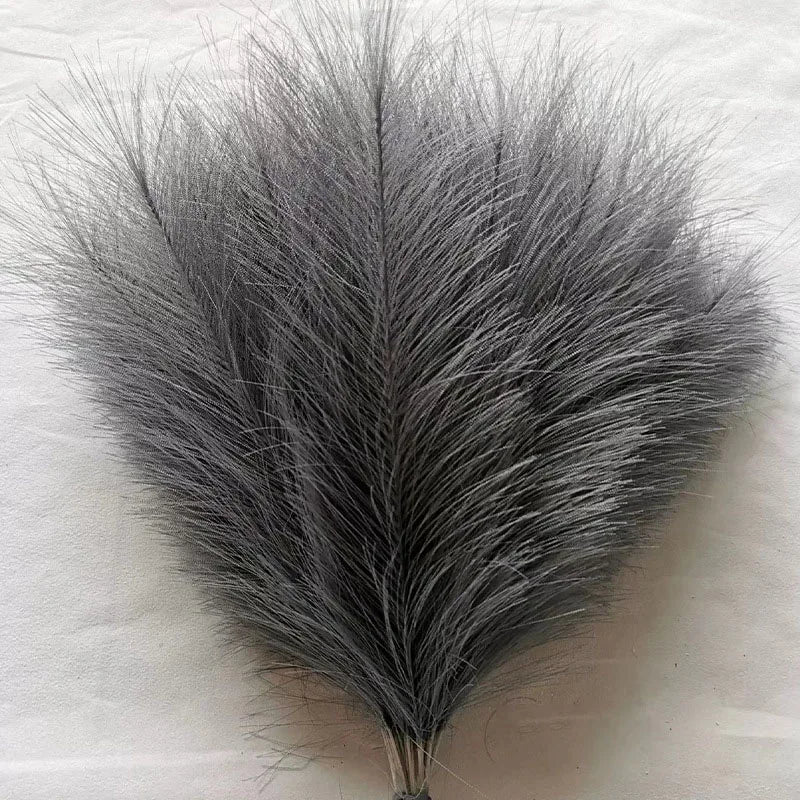 1/5/10/30pcs High Quality Bouquet pampas grass decoration 42cm Fluffy Pampas Grass Christmas Vase Decor Wedding Home Decor DIY