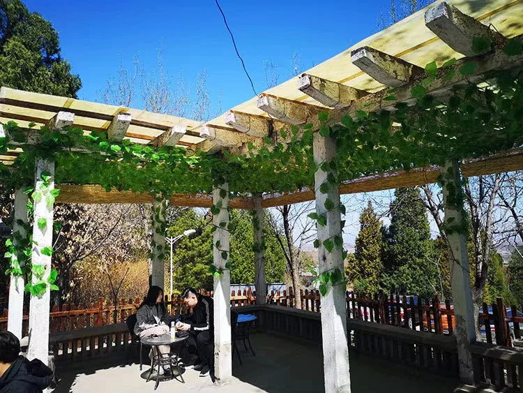 1/2/6Piece Artificial Vine Home Decor Artificial Ivy Leaf Garland Plants Vine Fake Foliage Flowers Creeper Green Ivy Wreath