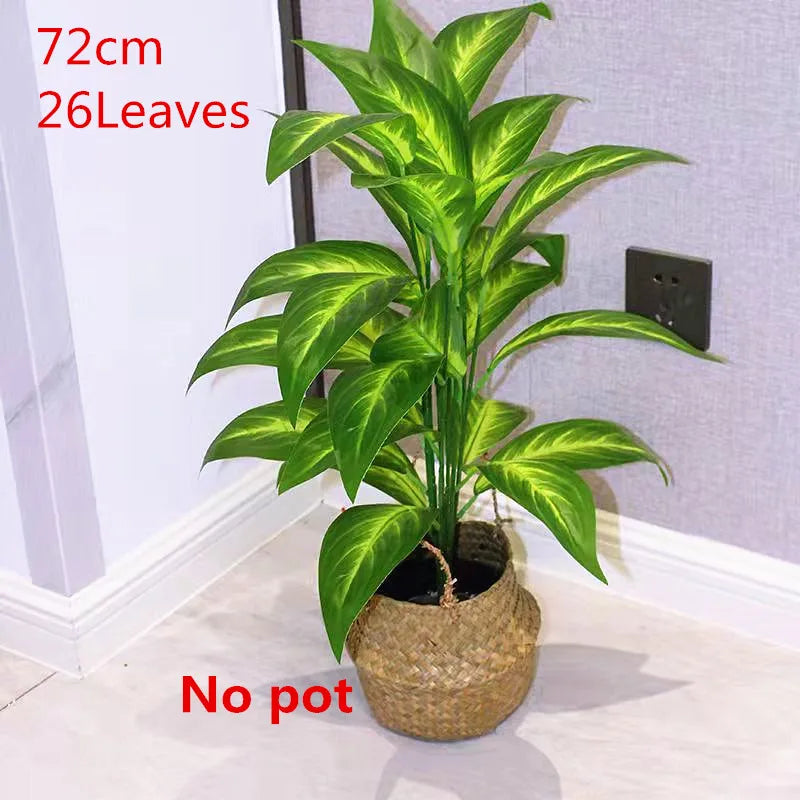 70-85CM Artificial Large Rare Palm Tree Banana Tree Green Simulated Plants  Garden Hotel Office Home Decoration Accessories