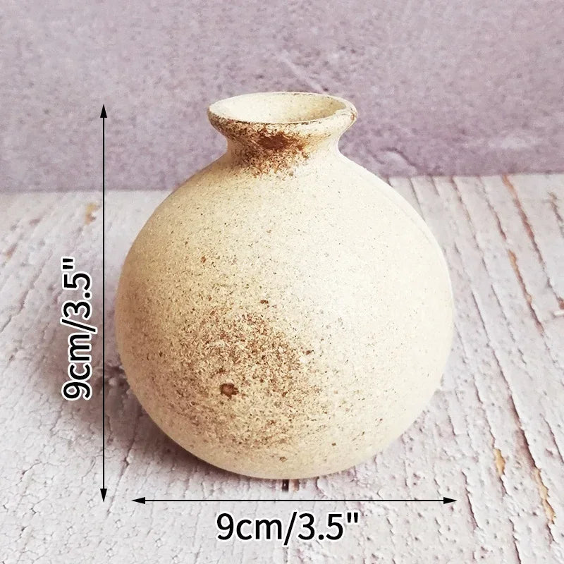 Wooden Flower Vase Retro Art Flower Bottle Dining Table Decorations Nordic Room Tabletop Ornament Living Room Decoration Ваза