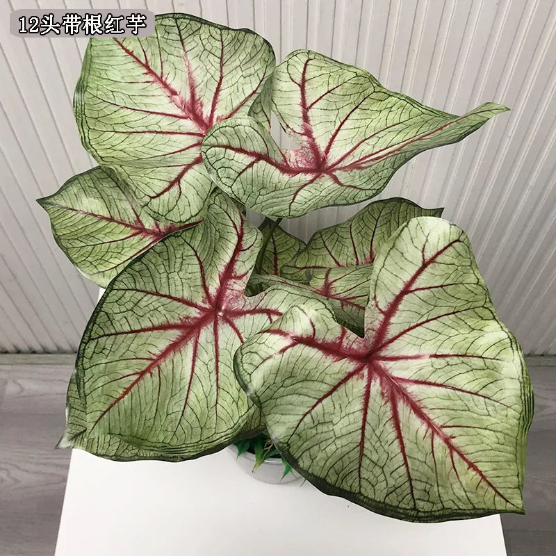 Artificial Flower Fake Plants Green Tree Bamboo Bonsai Outdoor Garden Wall Living Wedding Balcony Bedroom Leaves Home Decoration