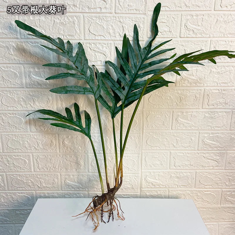 Artificial Flower Fake Plants Green Tree Bamboo Bonsai Outdoor Garden Wall Living Wedding Balcony Bedroom Leaves Home Decoration