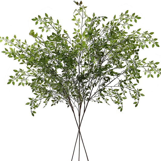 Artificial Green Plant 100CM Fake Eucalyptus Leaf Flowers Bouquet Wedding Decoration for Home Room Decor Arrangement Accessories