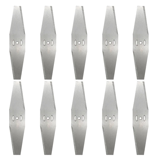 Garden Power Tool Accessories 10 Pieces 5mm Metallic Blade for Electrical Grass Trimmer Brush Cutter