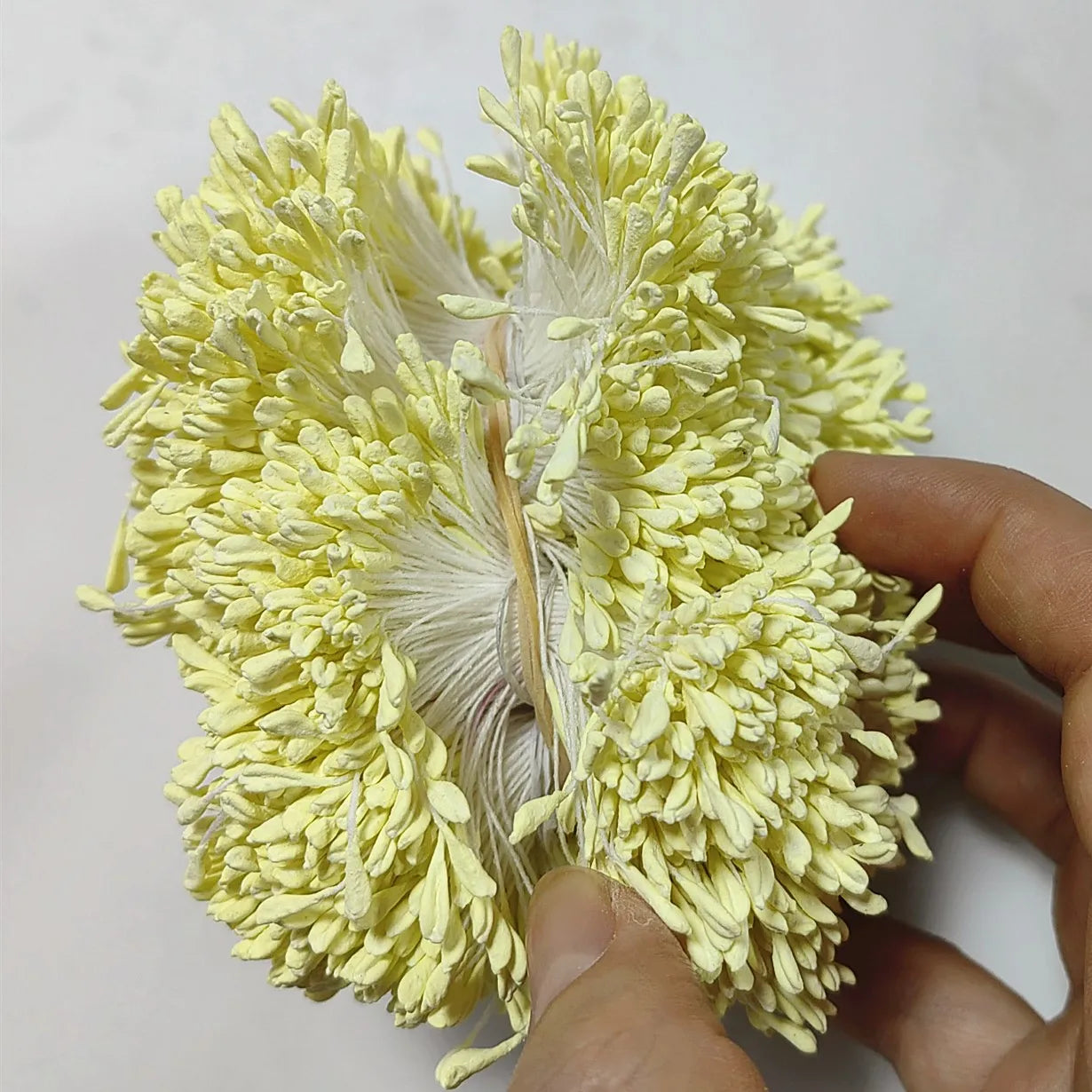 350pcs 5mm Mini Stamen Matte Handmade Artificial Flowers For Wedding Party Home Decoration DIY Flower Garland Craft Accessories