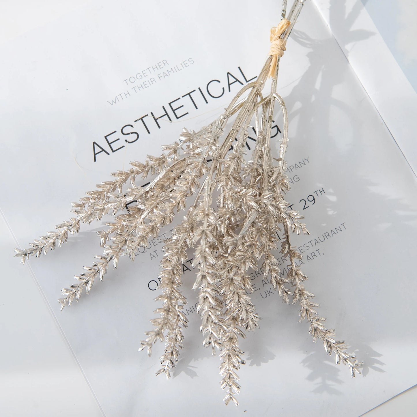 Artificial plants Wheat spike Christmas wedding cere outdoor garden decoration DIY gifts flower garlands dining table decoration