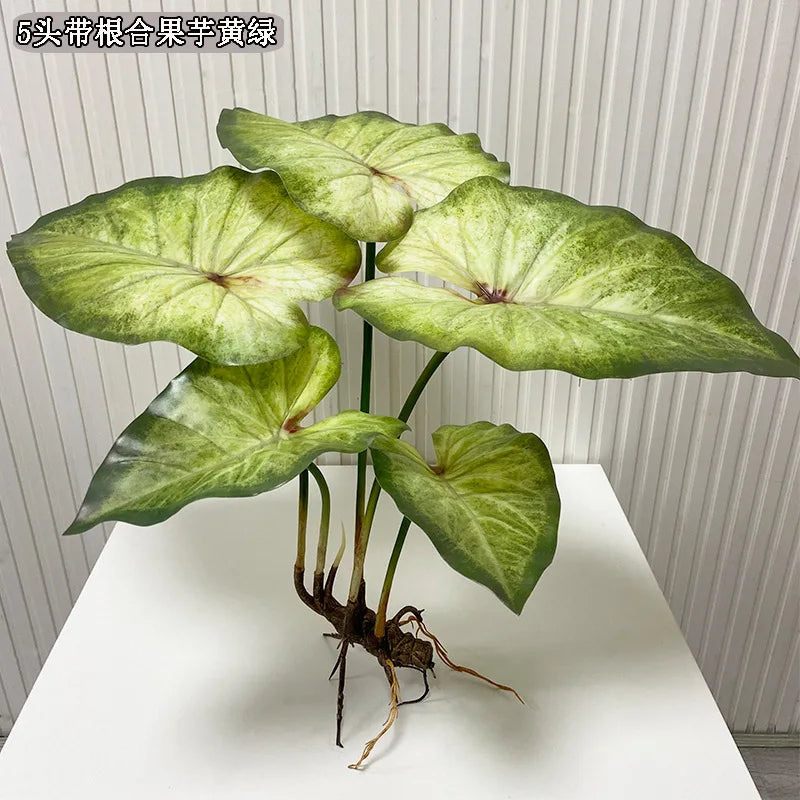Artificial Flower Fake Plants Green Tree Bamboo Bonsai Outdoor Garden Wall Living Wedding Balcony Bedroom Leaves Home Decoration